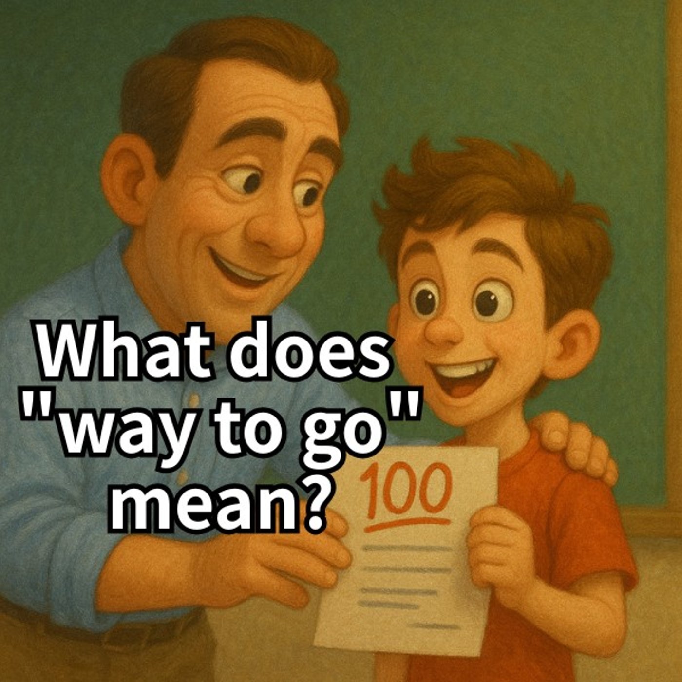 Way to Go – Praise Idiom