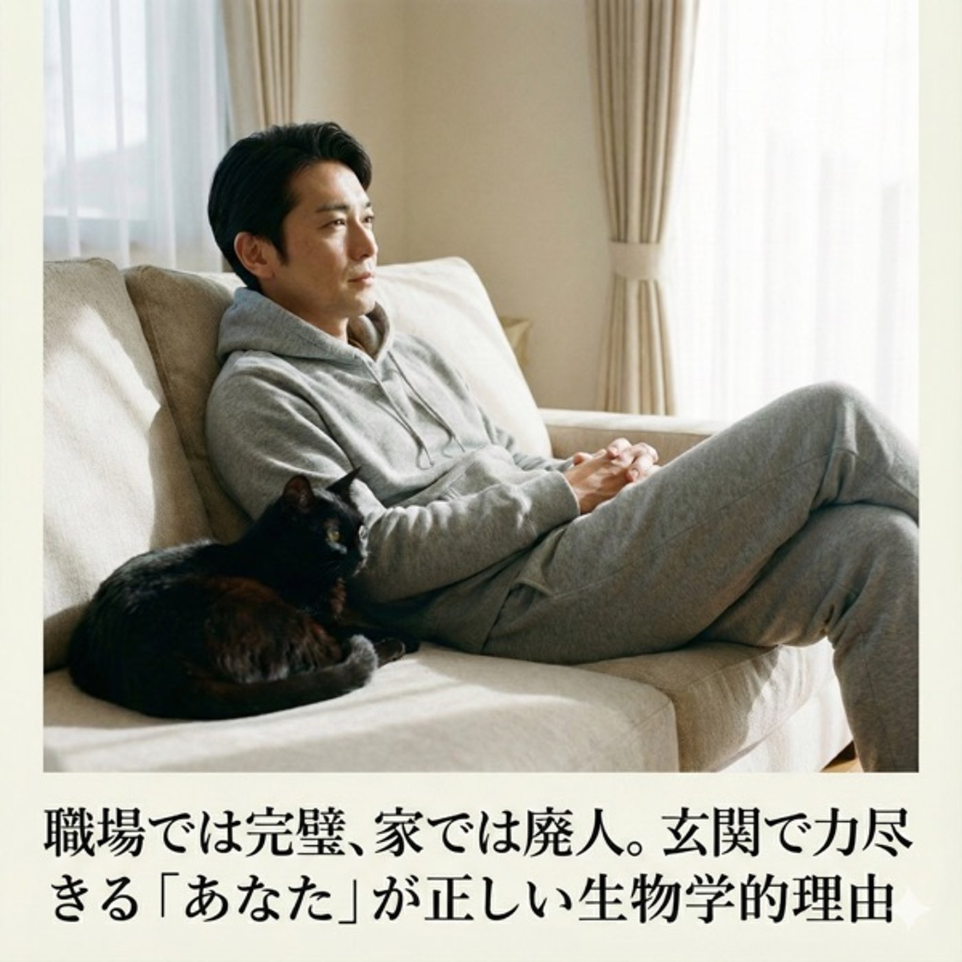 職場では完璧家では廃人玄関で力尽きるあなたが正しい生物学的理由 episode artwork