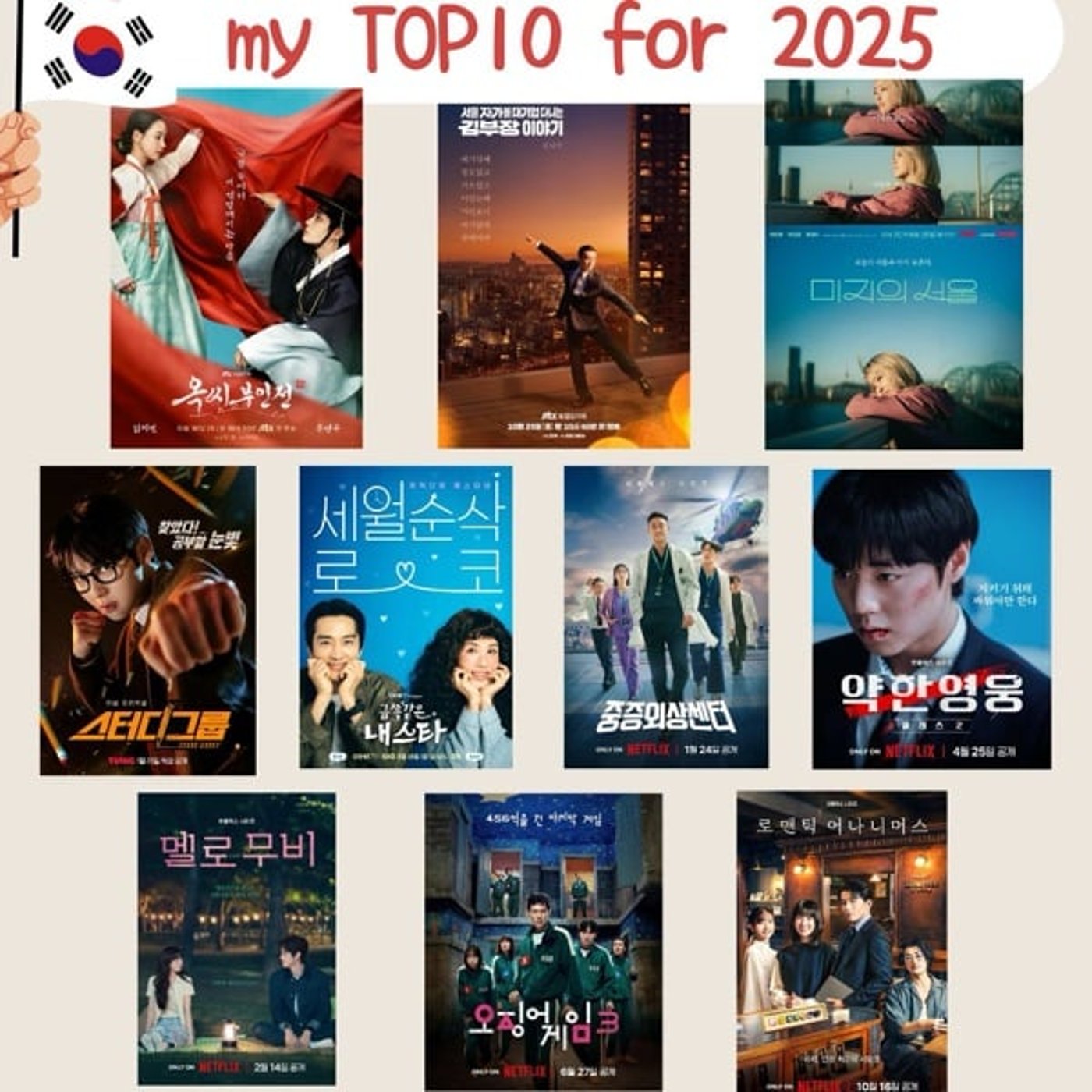 #448「2025年韓国ドラマTOP10」Part１ 12/28/2025