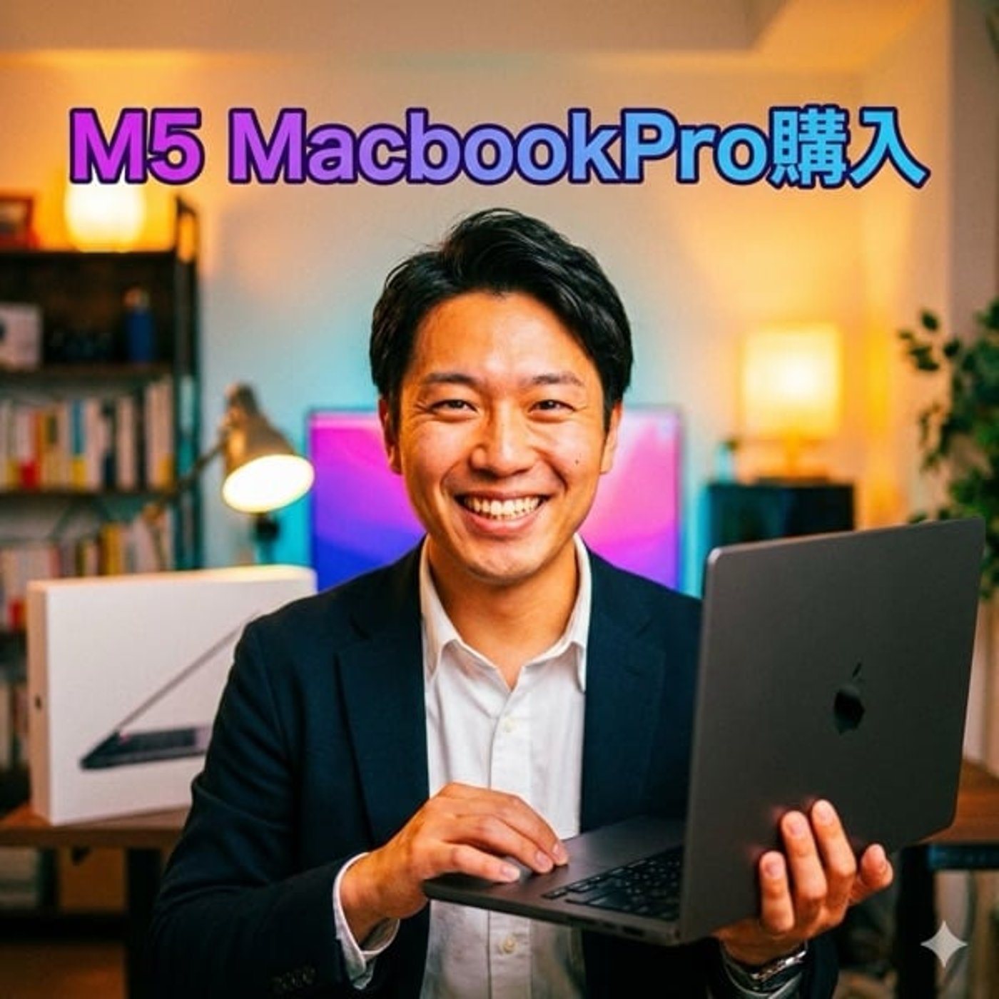 M5 MacBook Pro購入！M1から5年ぶりに買ったので内容を話す