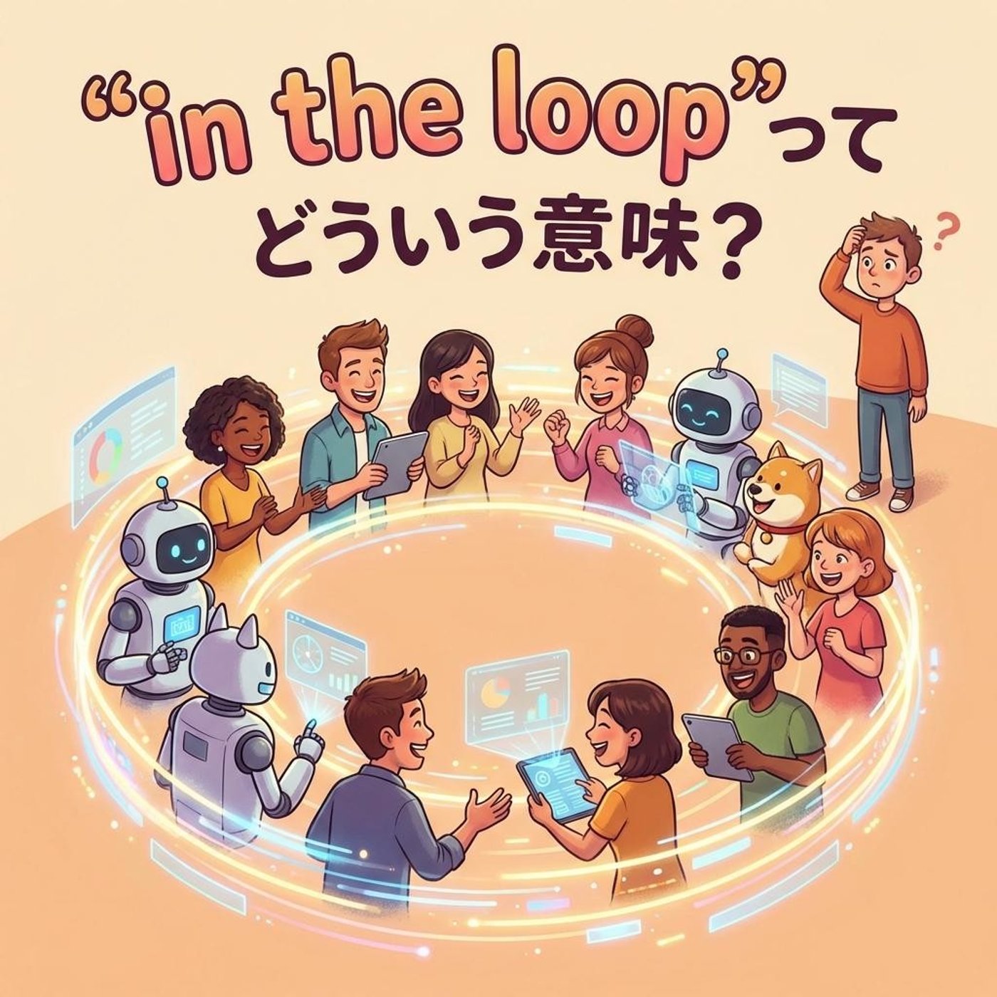 「情報共有されている」って英語でどう表現する？【イディオム解説】