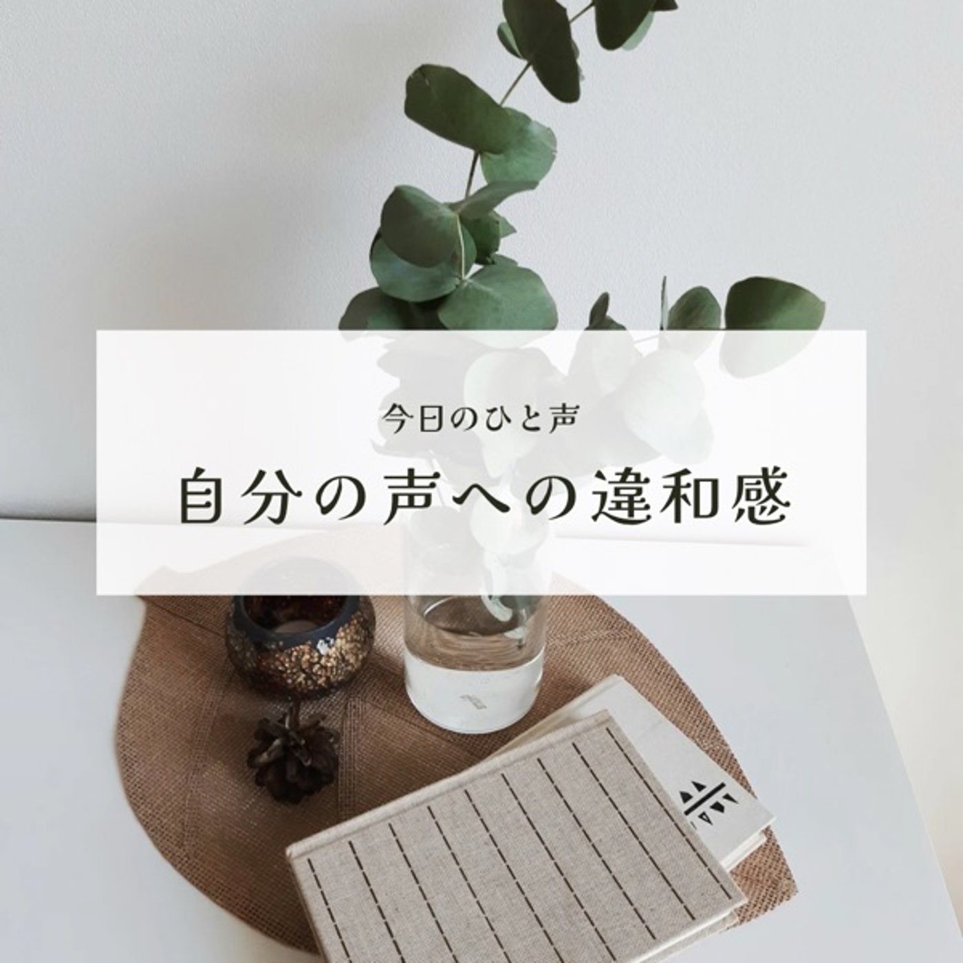 自分の声に違和感がある時は、自分の中にズレがある時 episode artwork
