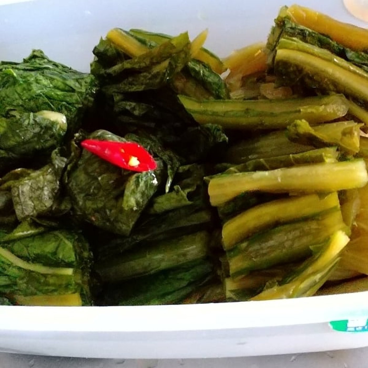 野沢菜の漬け物260119