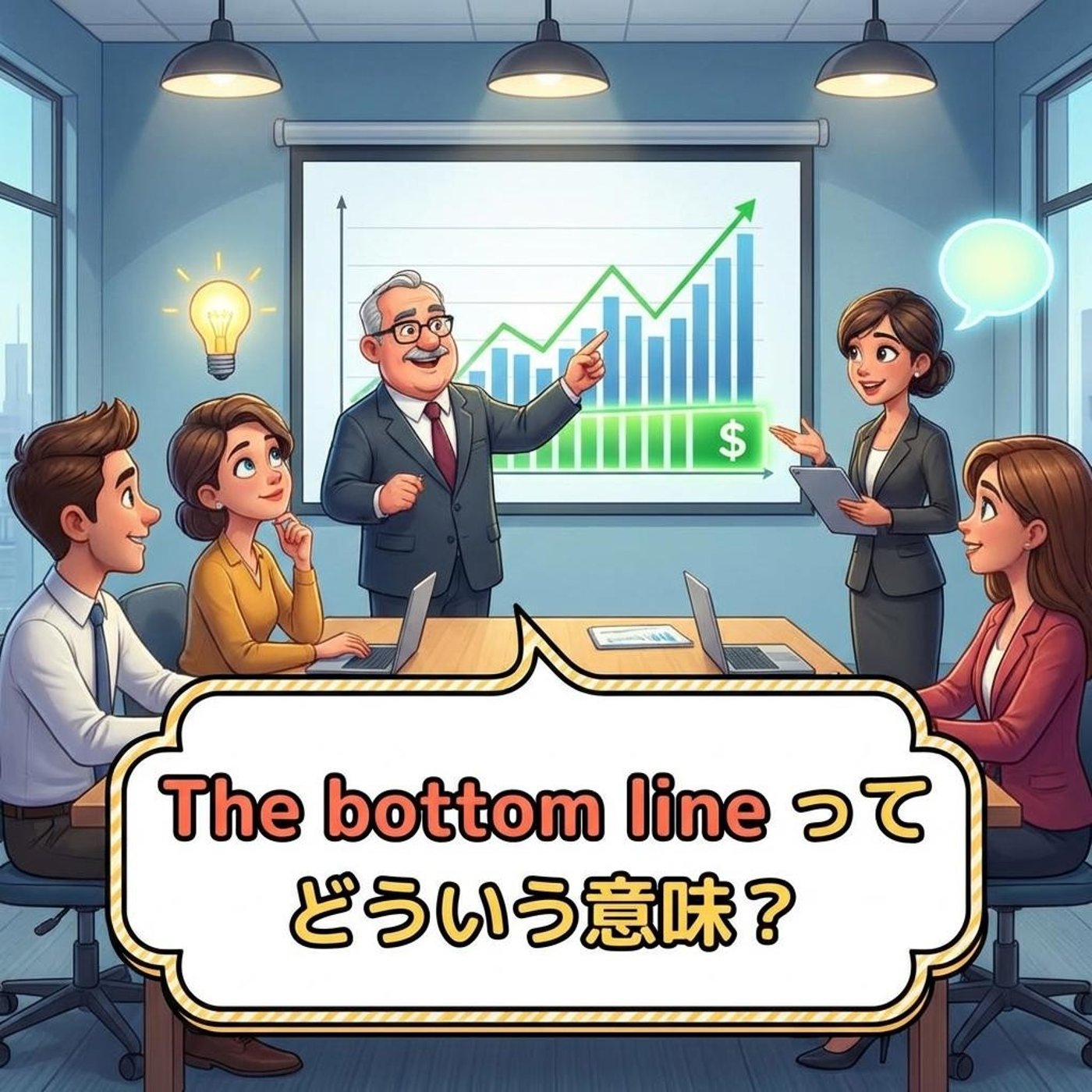 「最終的な結論」って英語でどう表現する？【イディオム解説】