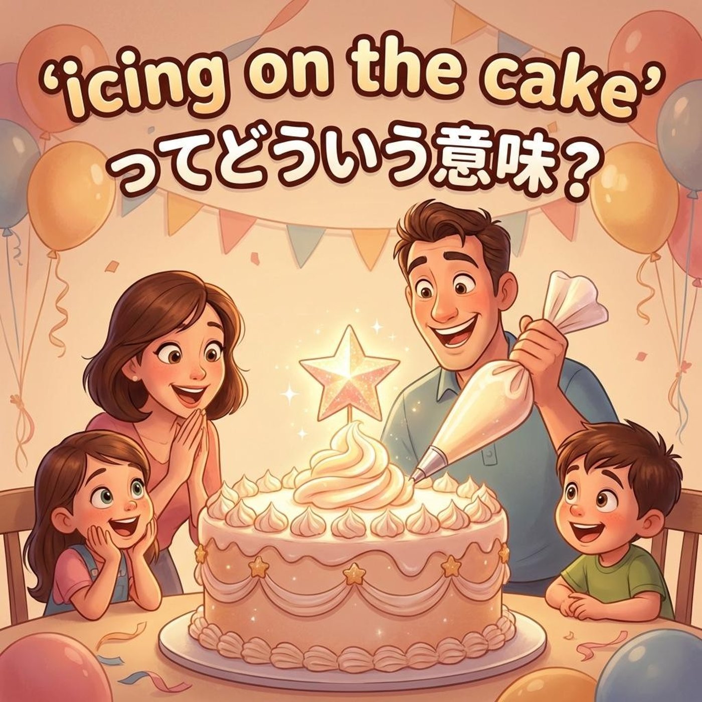 「さらに嬉しい出来事」って英語でどう表現する？【イディオム解説】