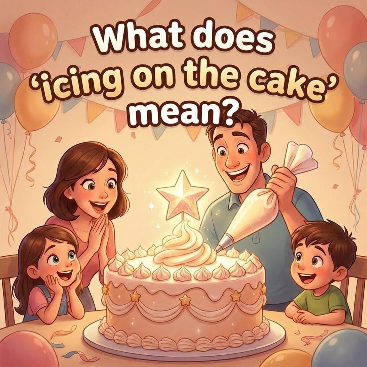 Icing on the cake – Added bonus