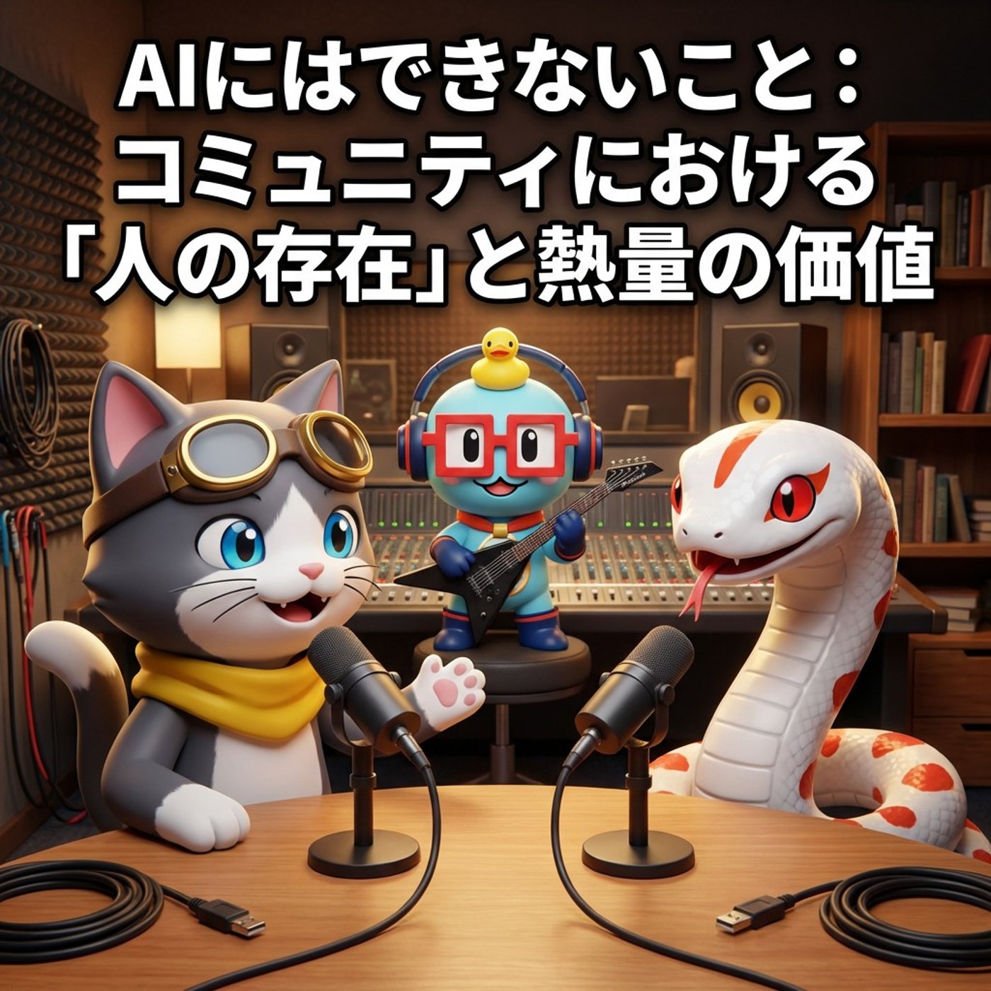 AIにはできないこと：コミュニティにおける「人の存在」と熱量の価値 episode artwork