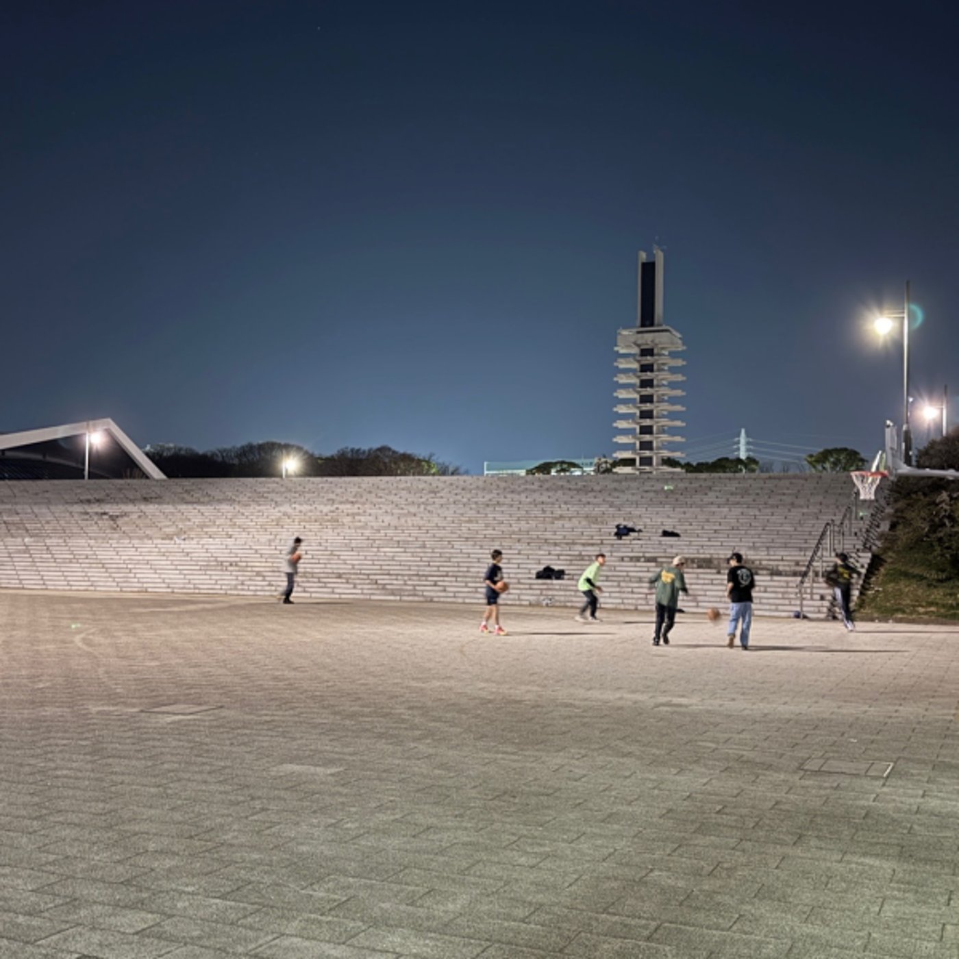 三茶からの帰り道。今朝のやり直しライブ