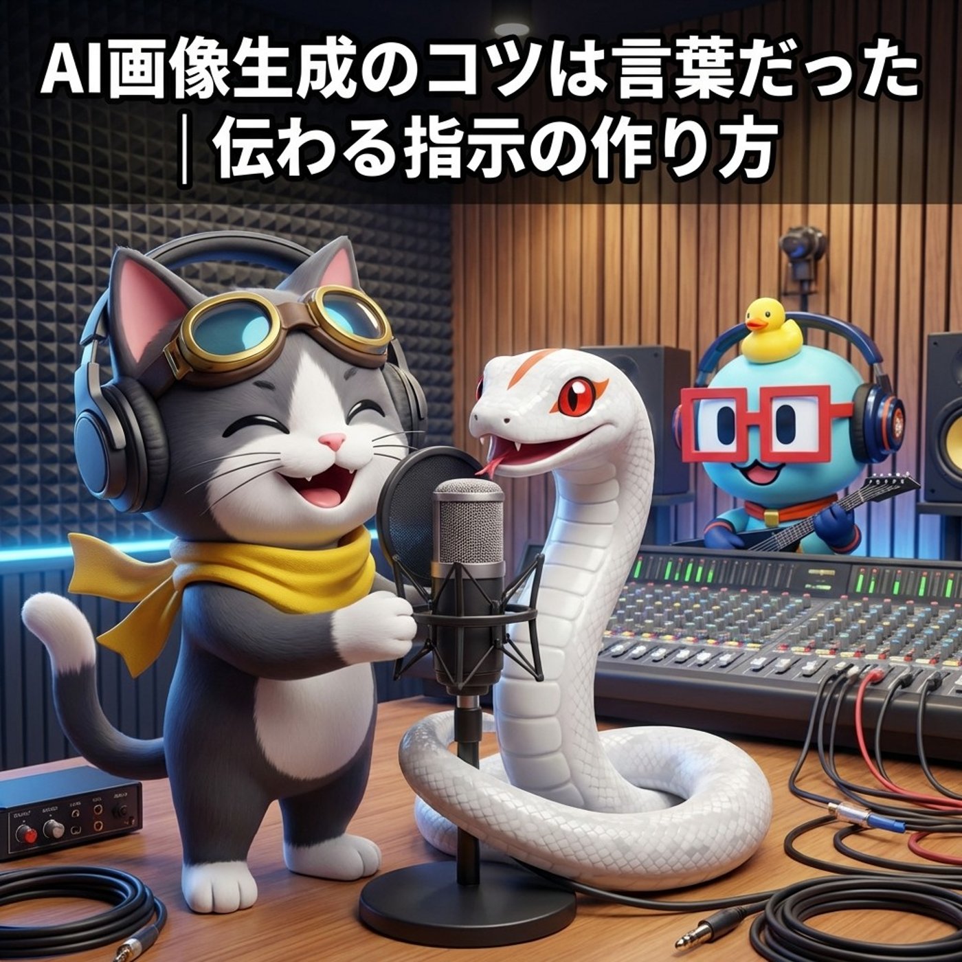 AI画像生成のコツは言葉だった｜伝わる指示の作り方 episode artwork