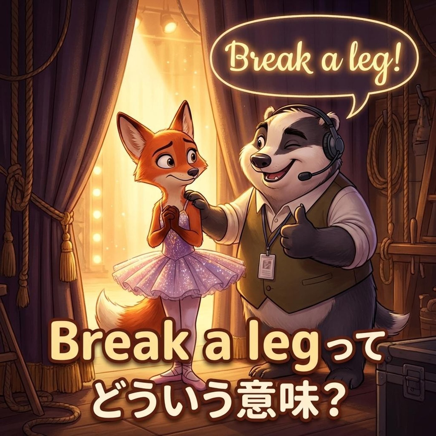 頑張って！幸運を祈るよ！って英語でどう表現する？【イディオム解説】