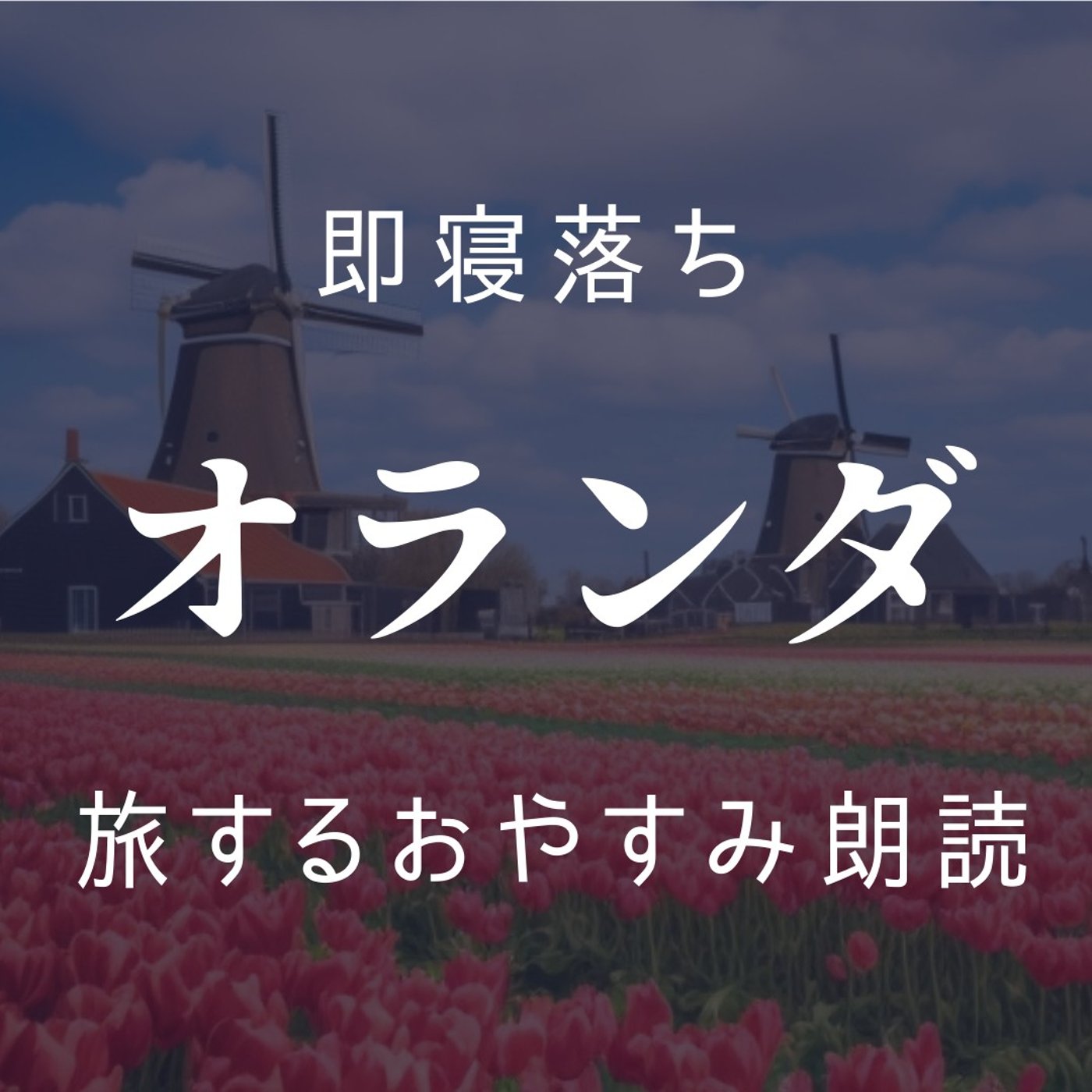 【眠くなる朗読】眠る前に聞きたい「旅する朗読」オランダ｜入眠サポート