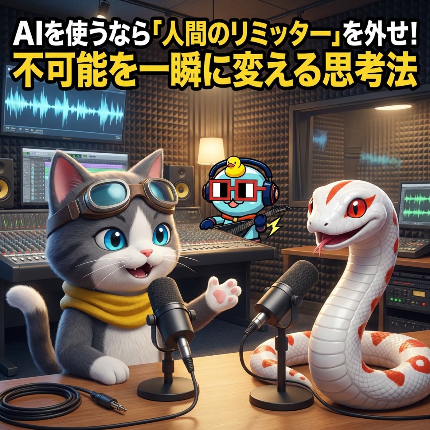 AIを使うなら「人間のリミッター」を外せ！不可能を一瞬に変える思考法 episode artwork
