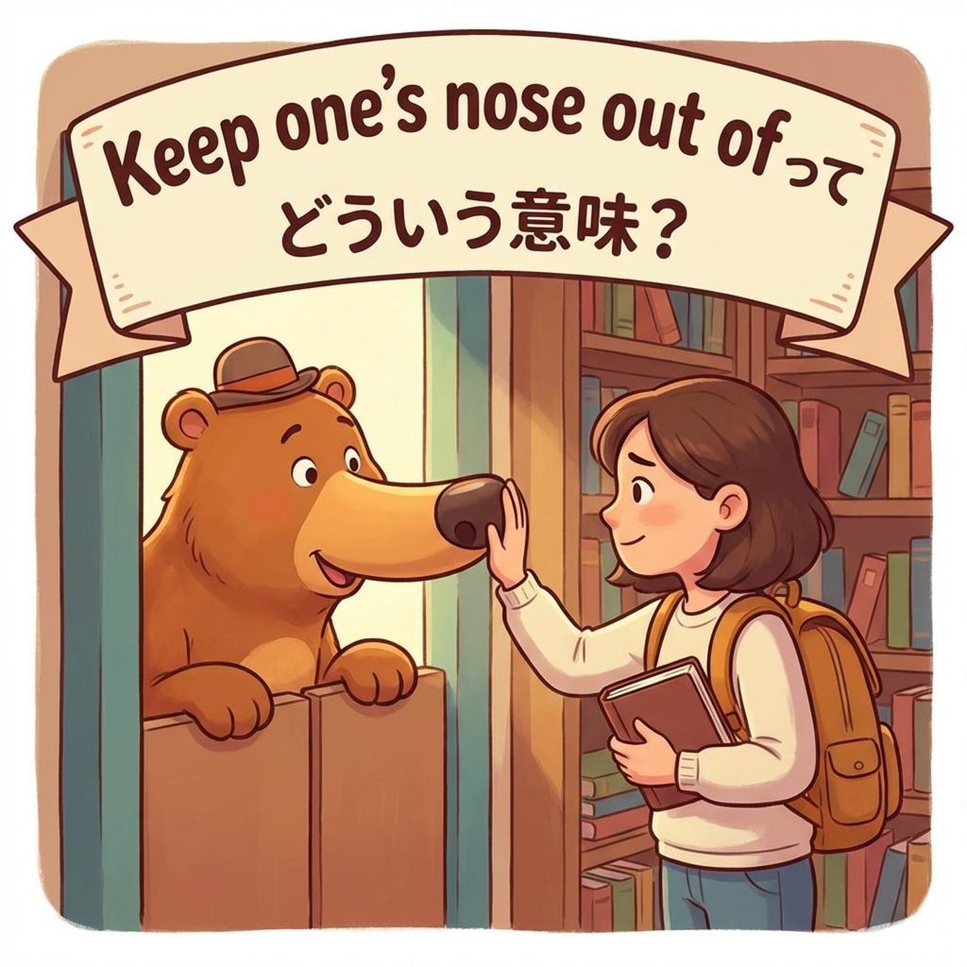 「余計なことに首を突っ込まない」って英語でどう表現する？【イディオム解説】