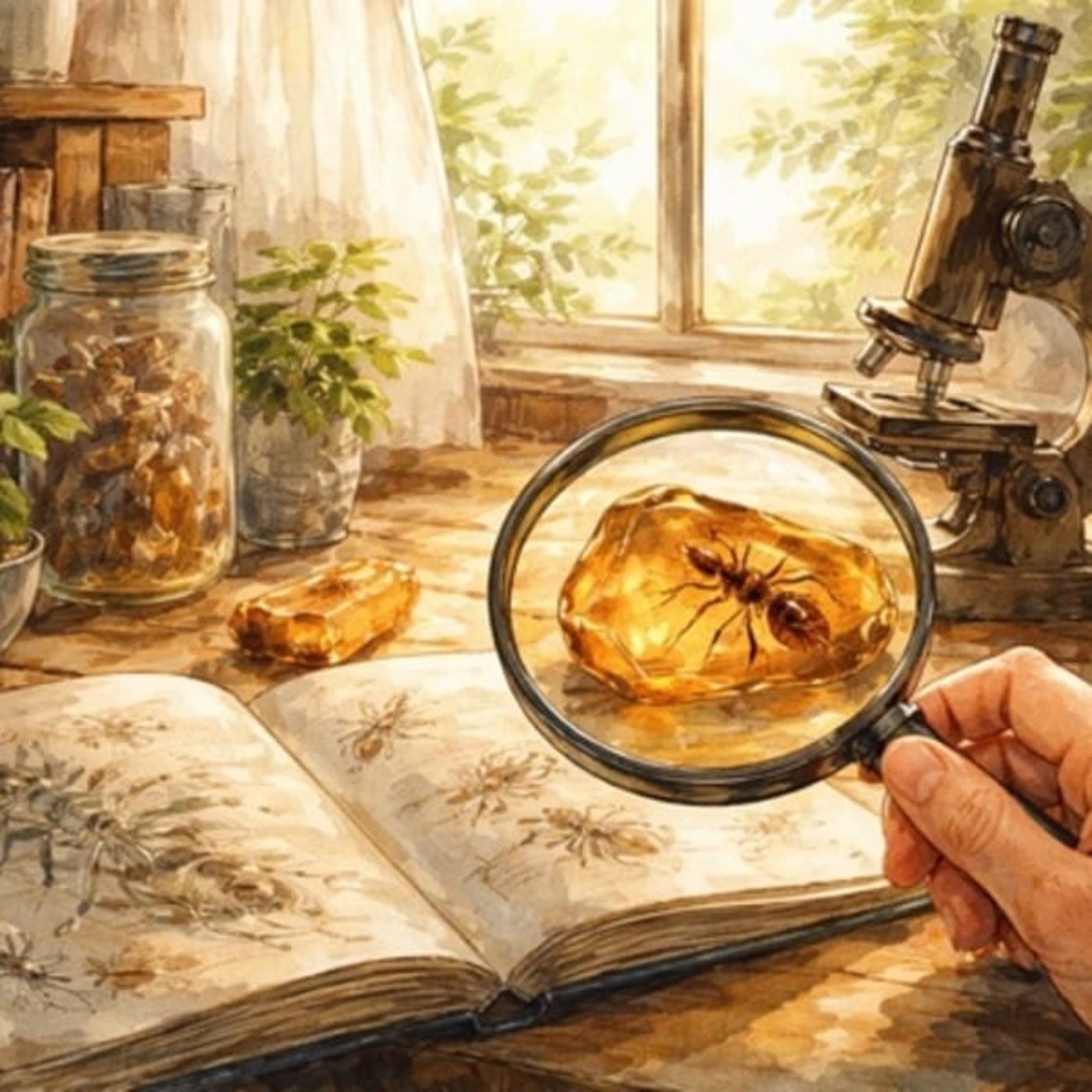 ゲーテの琥珀に閉じ込められていたアリの正体