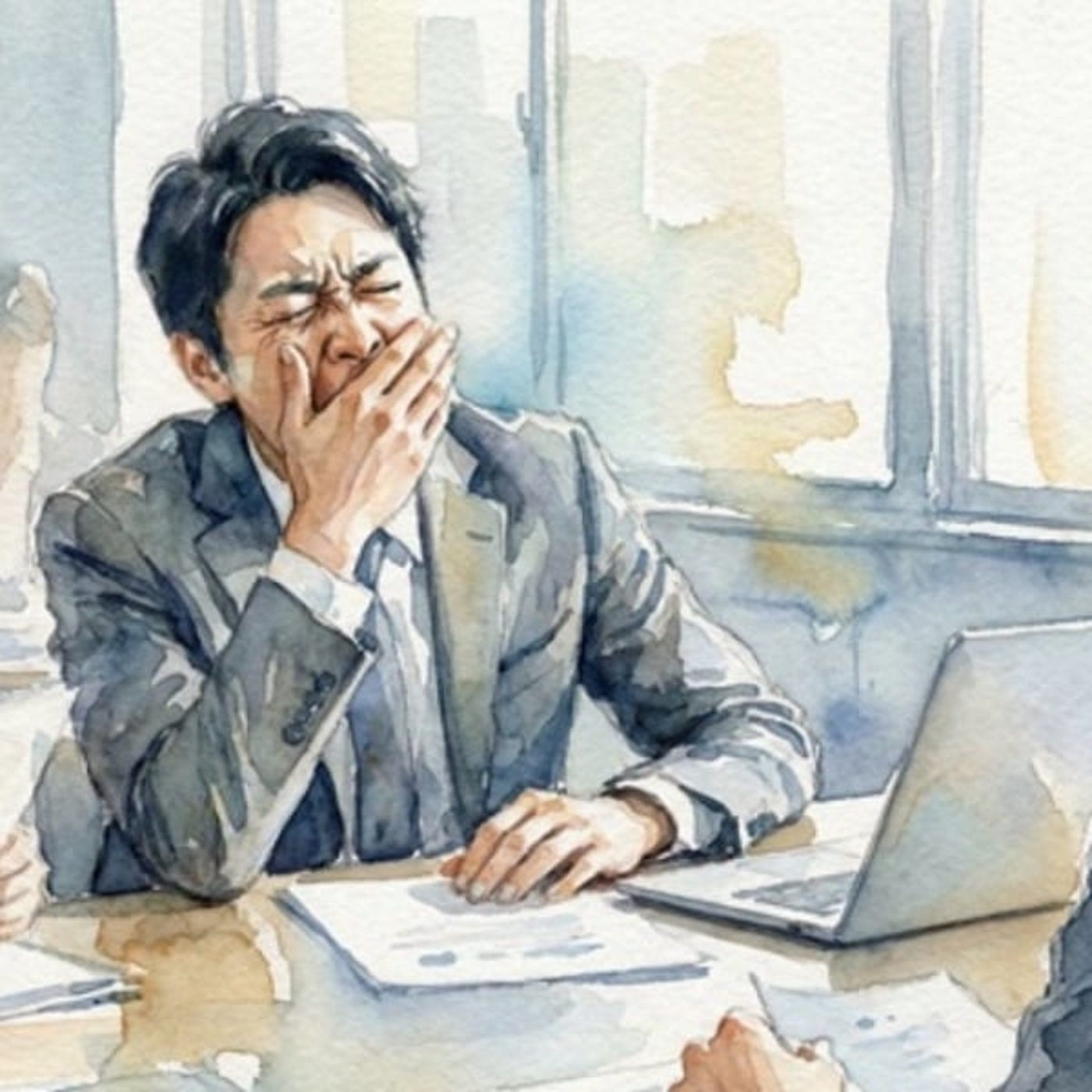 あくびは失礼か、それとも必要か―マナーの裏で、身体が先に実行していること