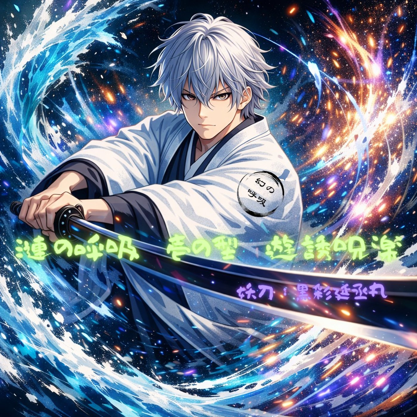 漣の呼吸　壱の型　遊誘呪楽／妖刀：黒彩延丞丸 episode artwork