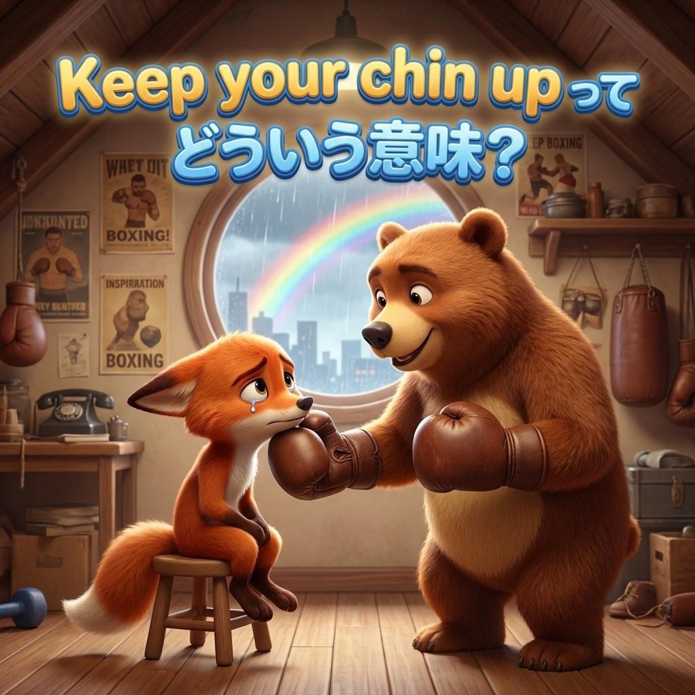 「くじけないで」って英語でどう表現する？【イディオム解説】