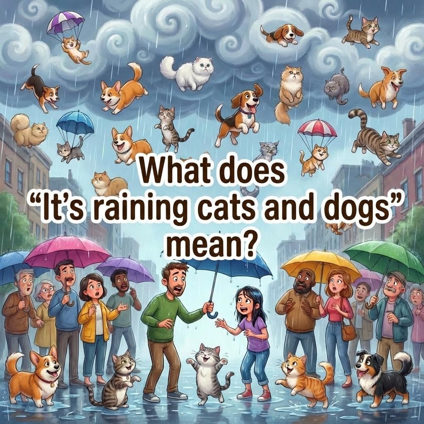 Raining Cats and Dogs – Heavy Rain
