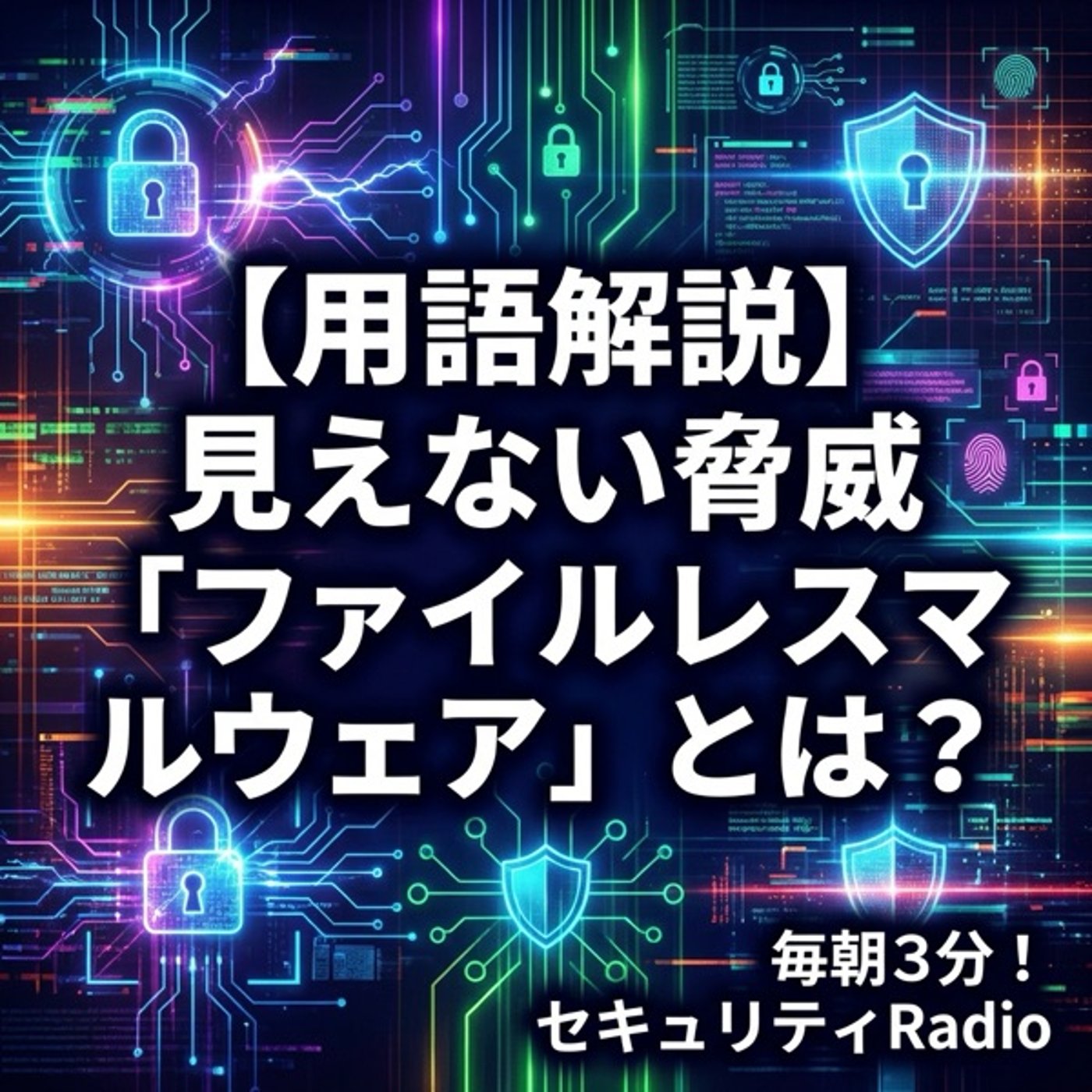 【用語解説】見えない脅威「ファイルレスマルウェア」とは？ episode artwork