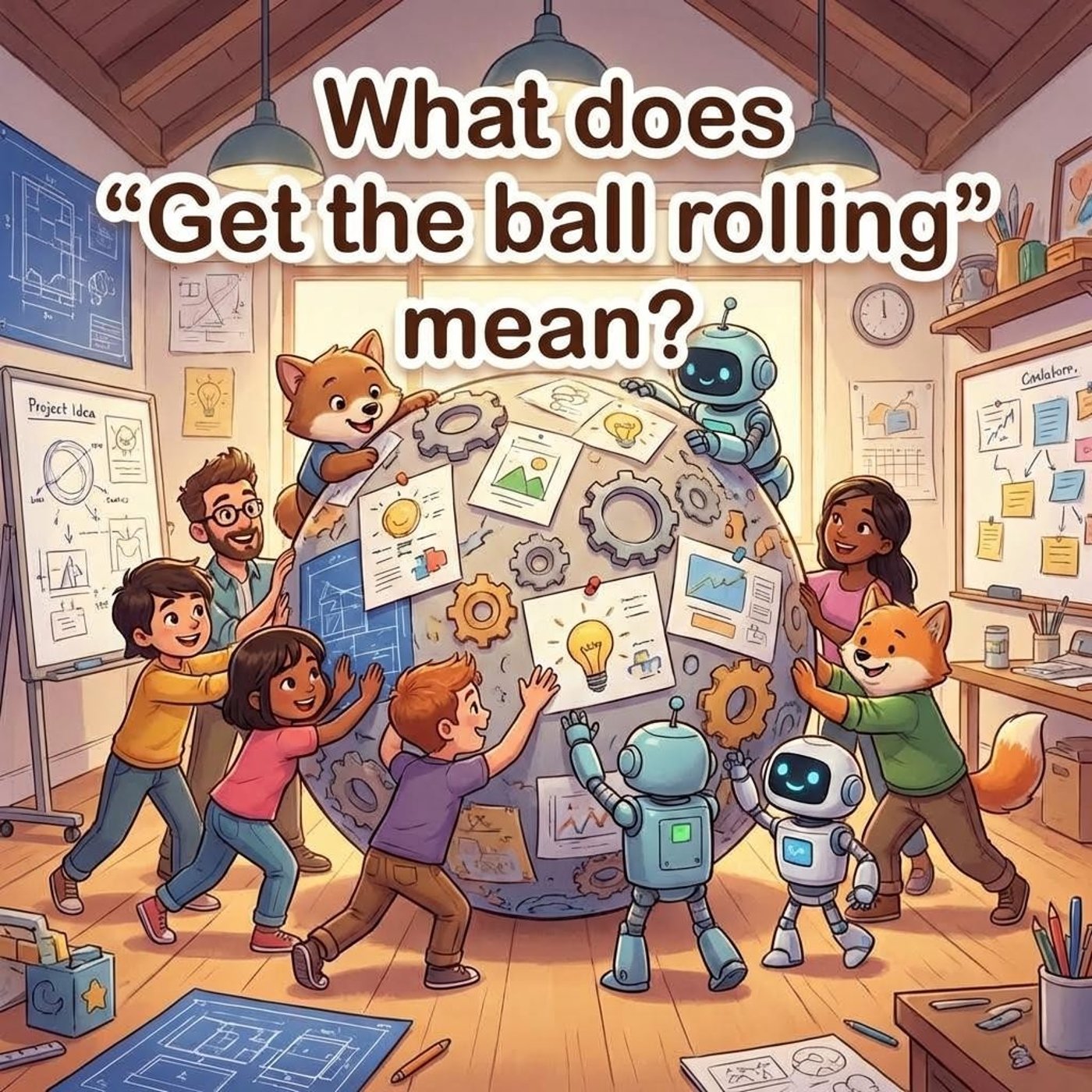 Get the Ball Rolling – Start Something
