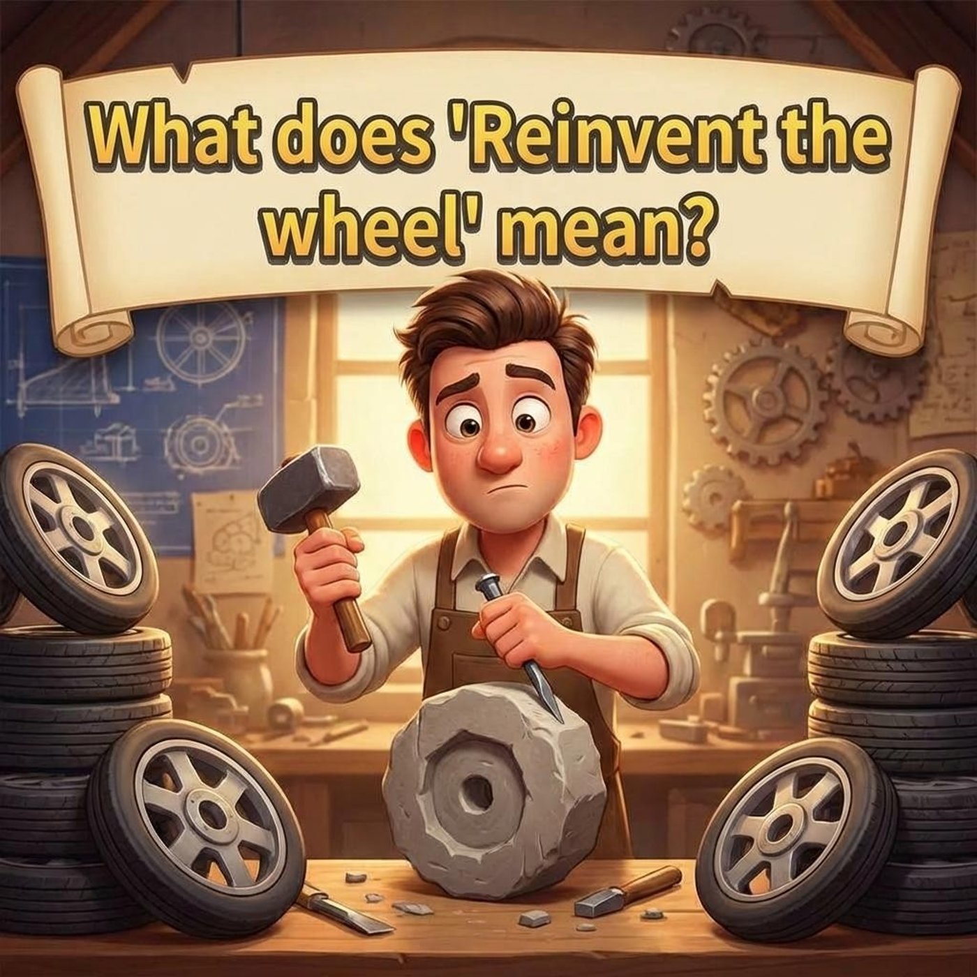 Reinvent the wheel – Unnecessary work