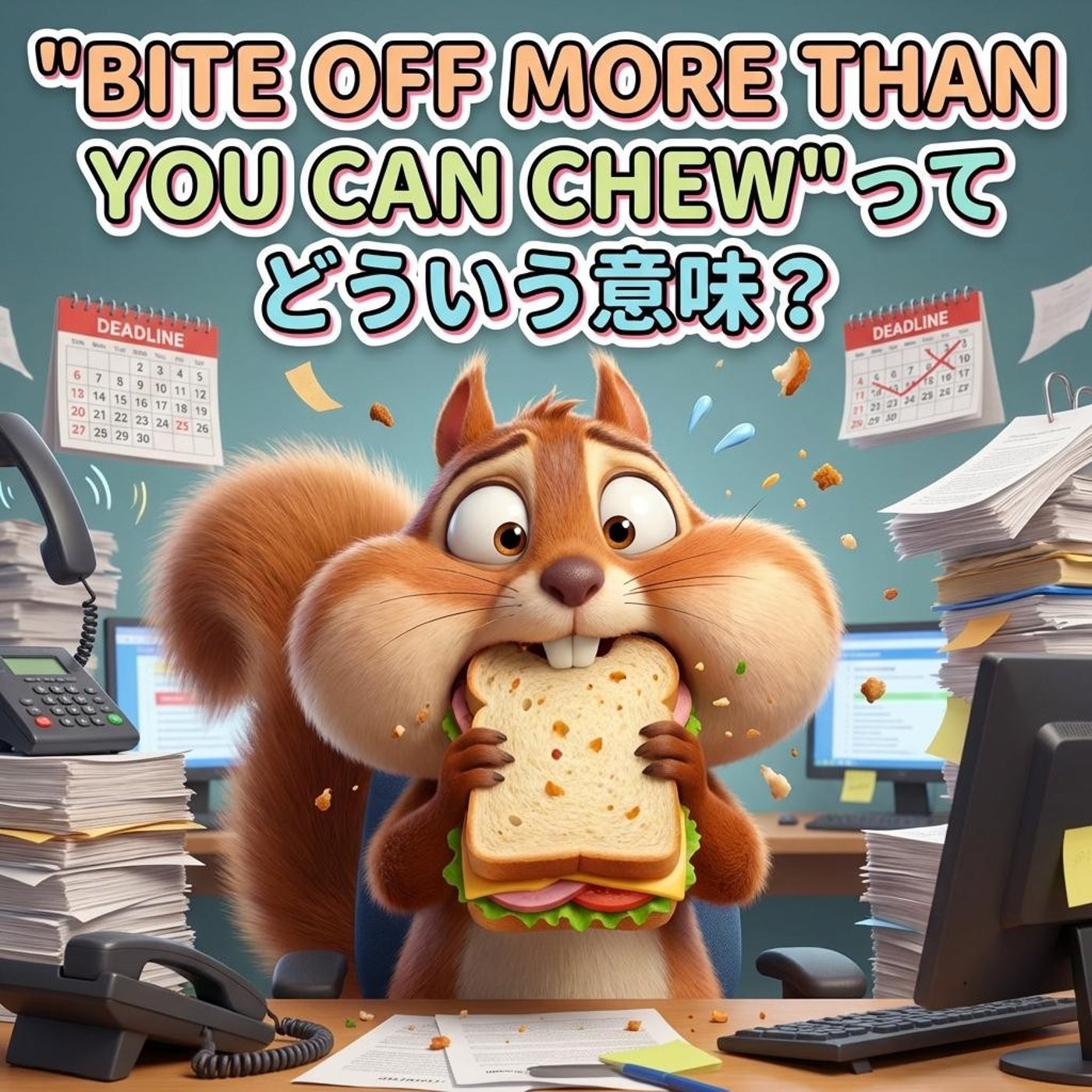 「キャパオーバー」って英語でどう表現する？【イディオム解説】