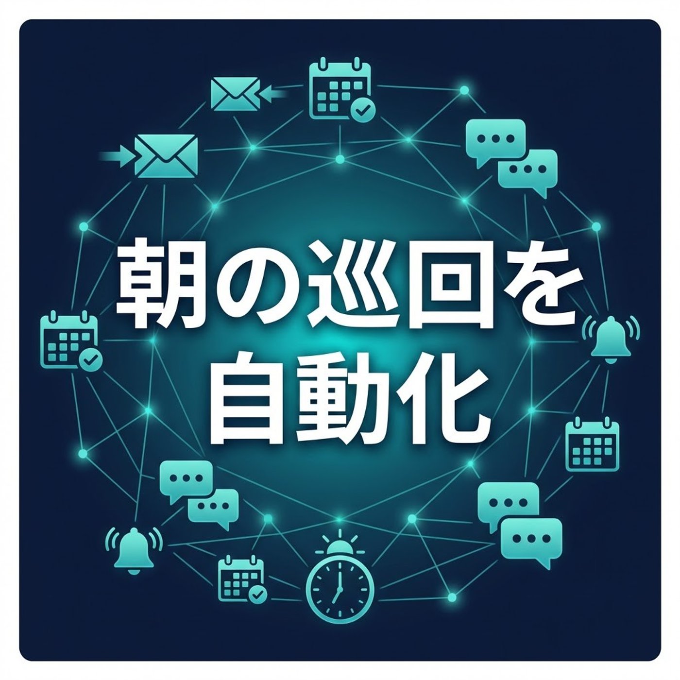 朝のメールチェック、AIに丸投げしてみた話