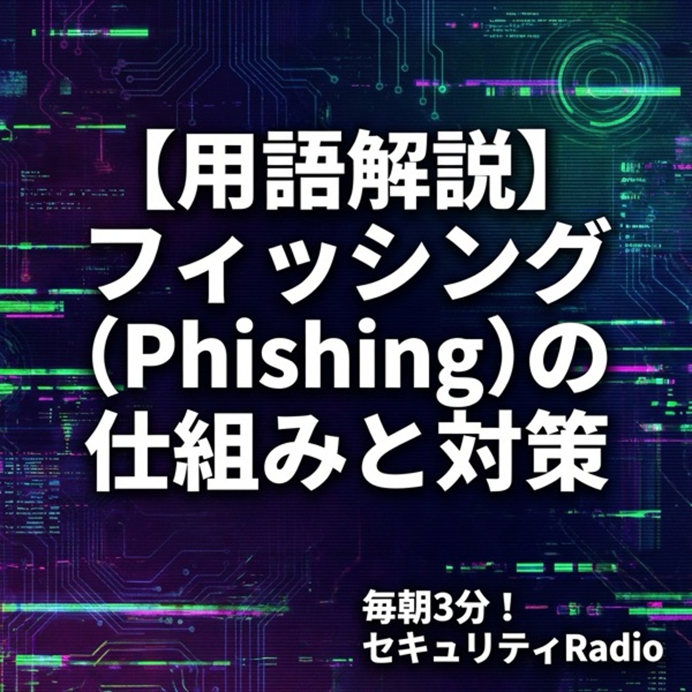 【用語解説】フィッシング (Phishing) の仕組みと対策 episode artwork
