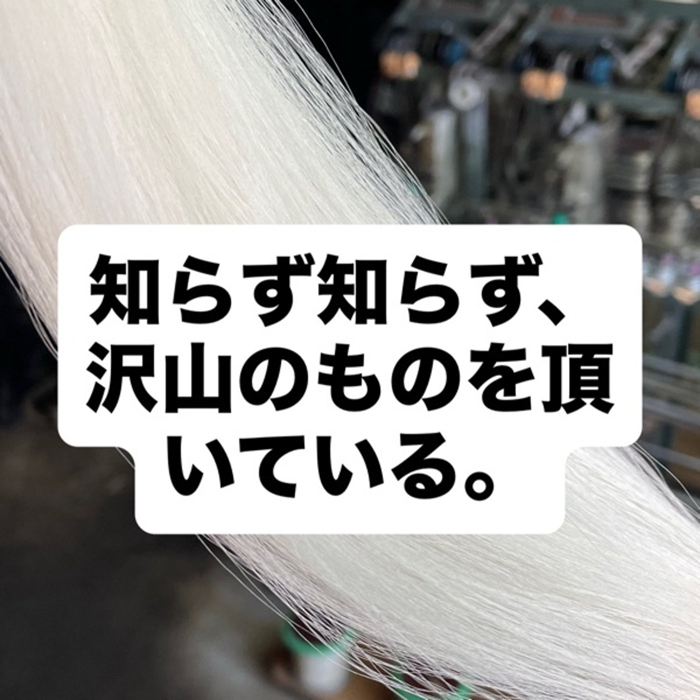 知らず知らず、沢山のものを頂いている。 episode artwork