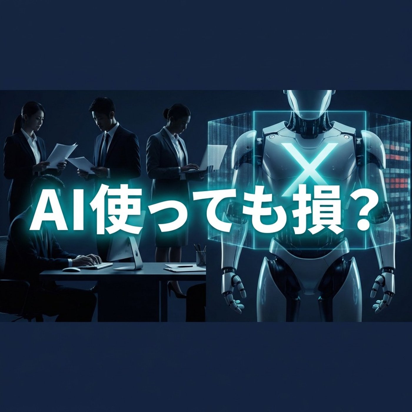 AIを使う社員ほど損をする？という衝撃的な話 episode artwork