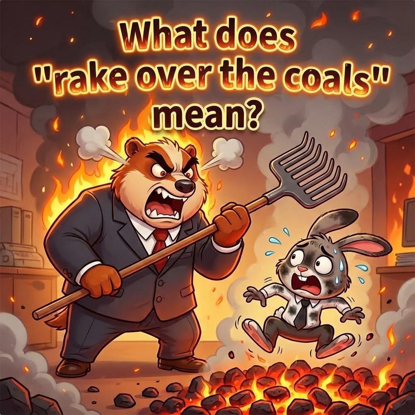 Rake over the Coals – Scolded Severely