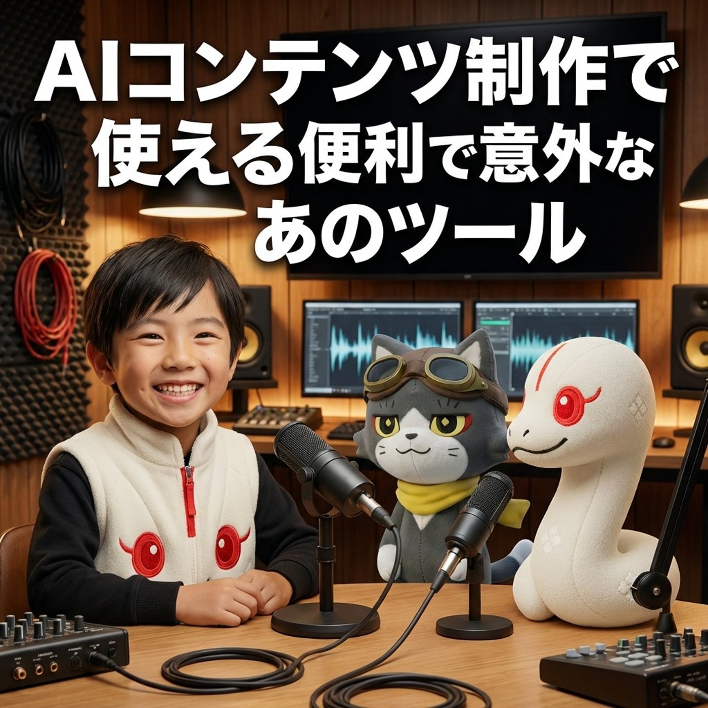 AIコンテンツ制作で使える便利で意外なあのツール episode artwork