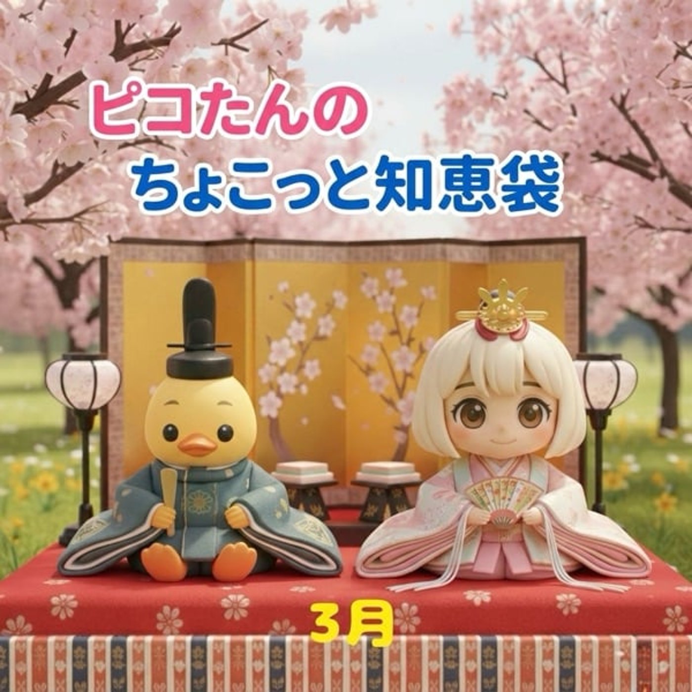 《ピコたんのちょこっと知恵袋》3/3ひな祭り🎎