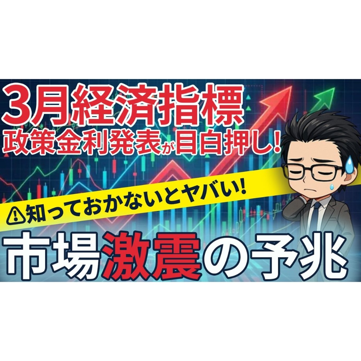 【3月最新】政策金利オンパレードの1ヶ月！チェックしないと大損必至か！？