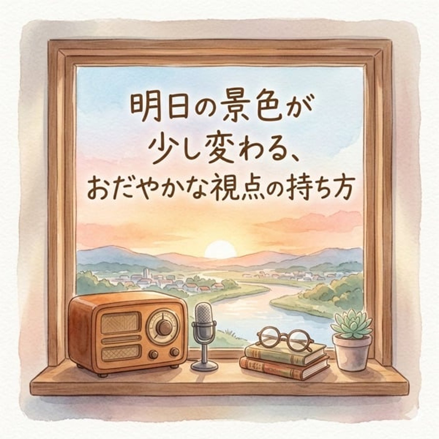 明日の景色が少し変わる、おだやかな視点の持ち方 明日の景色が少し変わる、おだやかな視点の持ち方