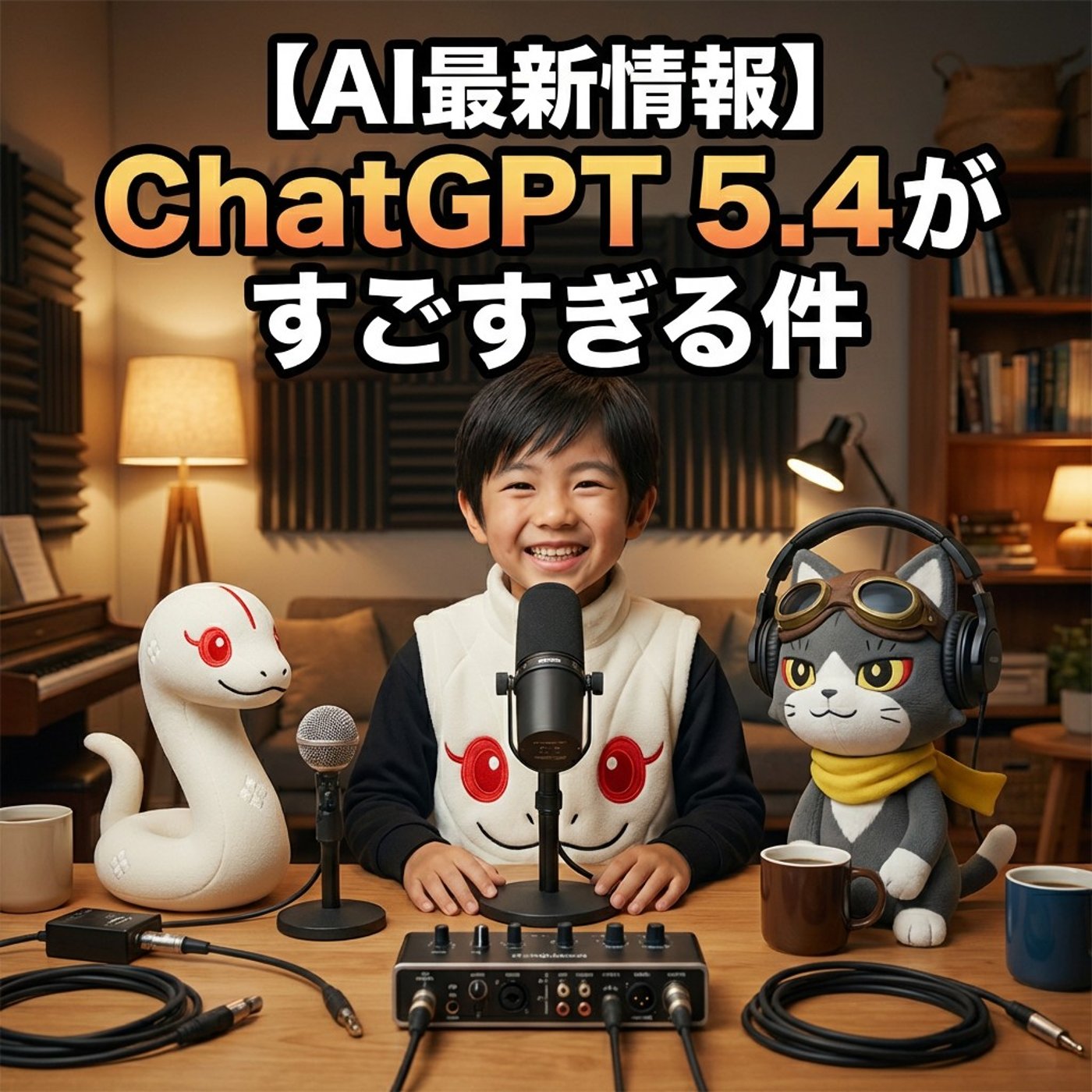 【AI最新情報】ChatGPT 5.4 がすごすぎる件 episode artwork