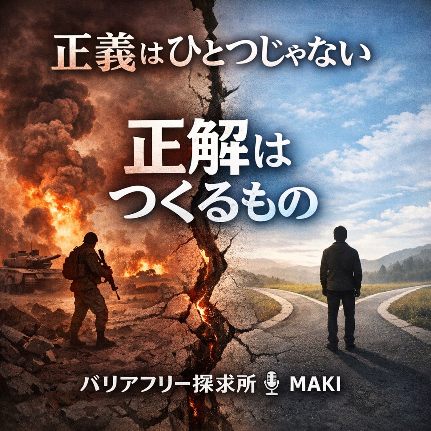 769.正義と正解は同じなのか？戦争と人生から考えてみる