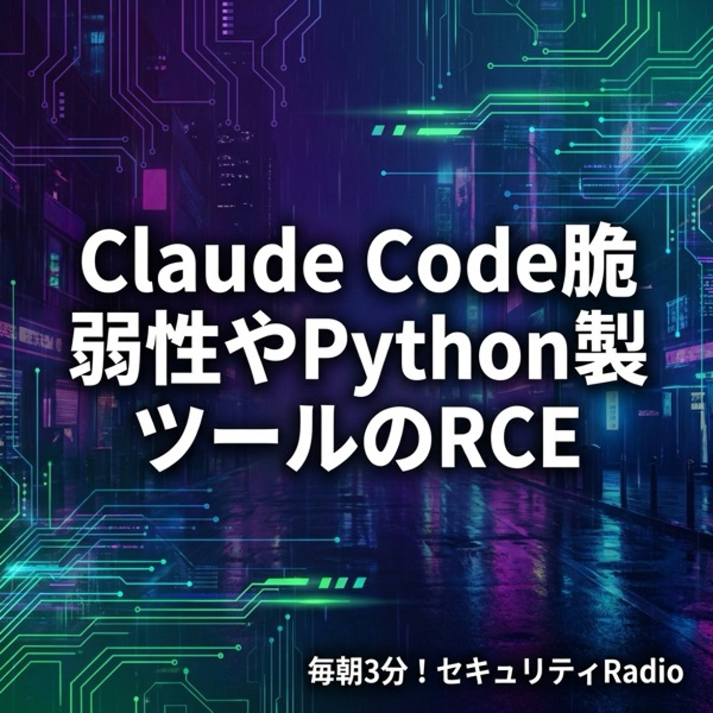#20260320 Claude Code脆弱性やPython製ツールのRCE episode artwork
