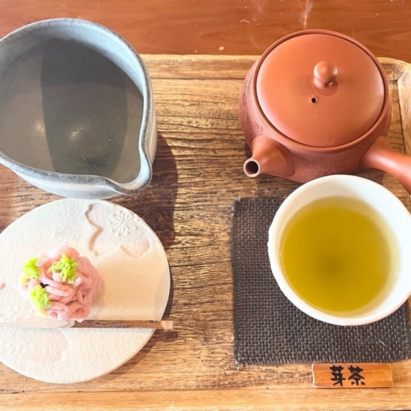 238  桜が咲き始めた日に、20年来のママ友と会いました