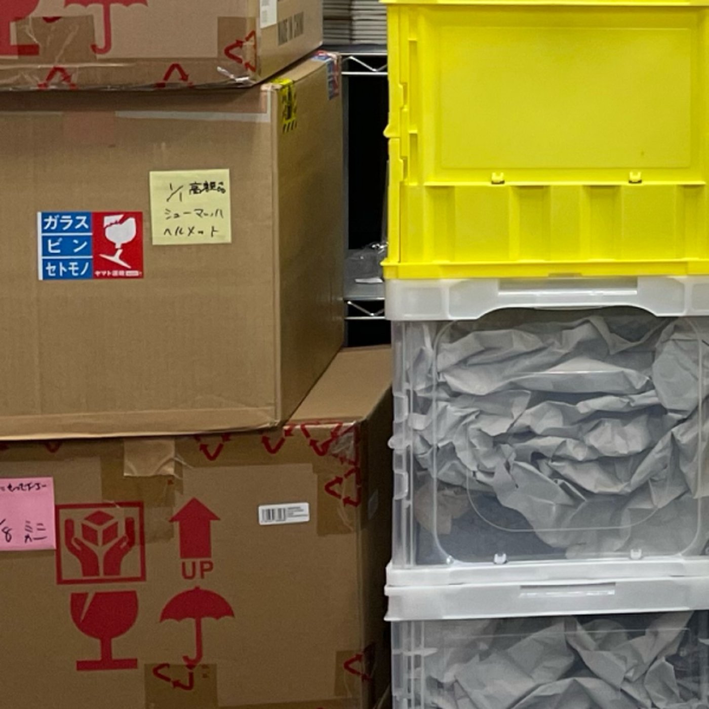 #611 店内搬出作業大詰め、今日は鈴鹿に向けて運び出し📦