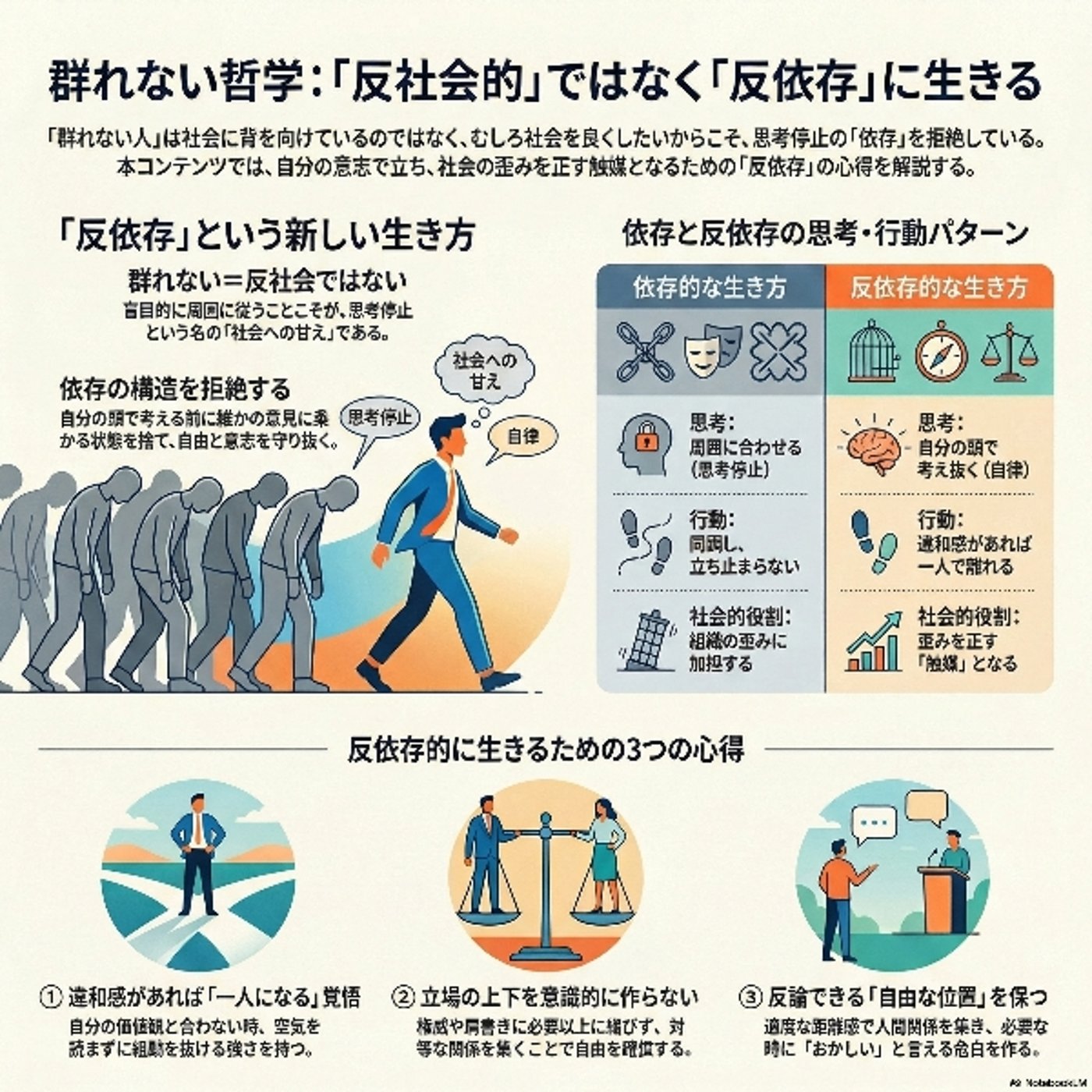 第36回【哲学】『「反社会的」ではなく「反依存的」に生きる』 episode artwork