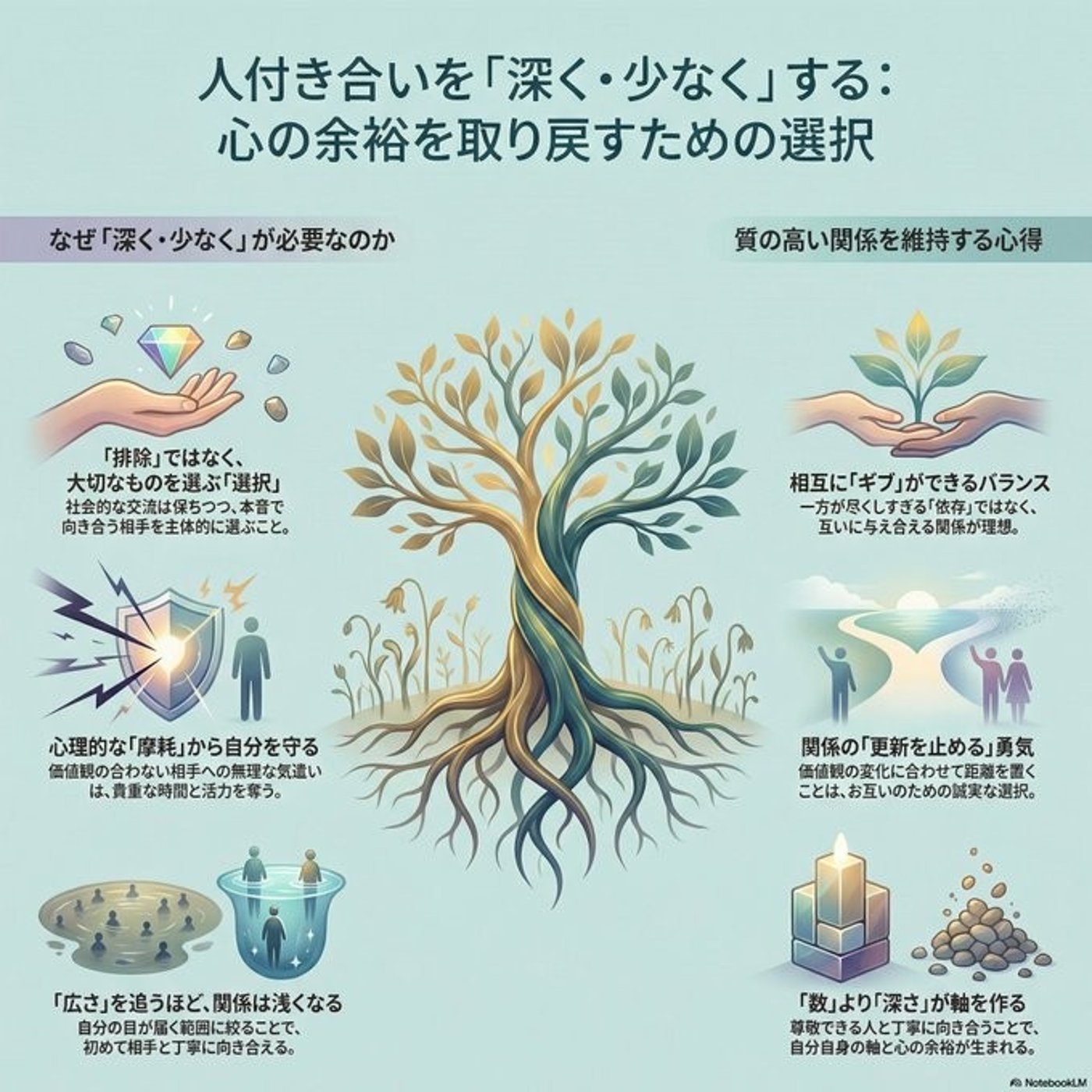第8回【コミュニケーション】『人付き合いを「深く・少なく」するという選択』 episode artwork