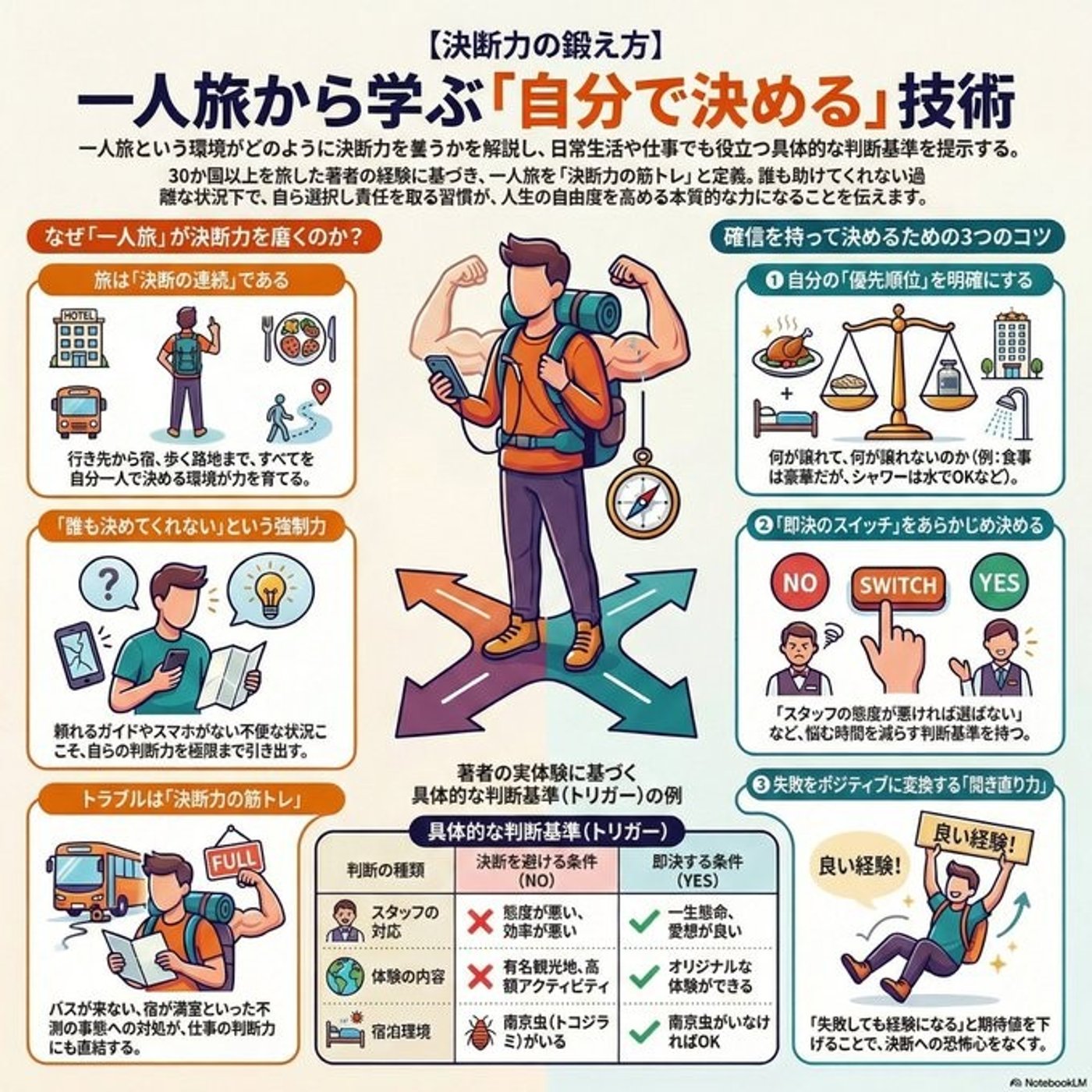第13回【決断力】『一人旅でのトラブルから学んだ「自分で決める力」』 episode artwork