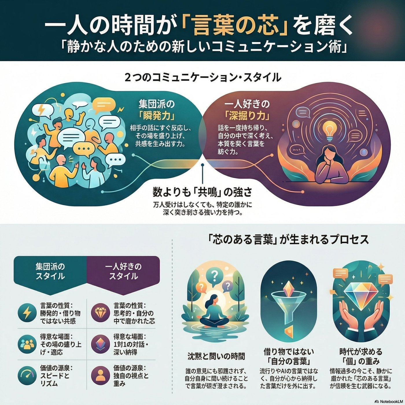 第71回【コミュニケーション】『一人でいる時間が多い人の“言葉の力”』 episode artwork