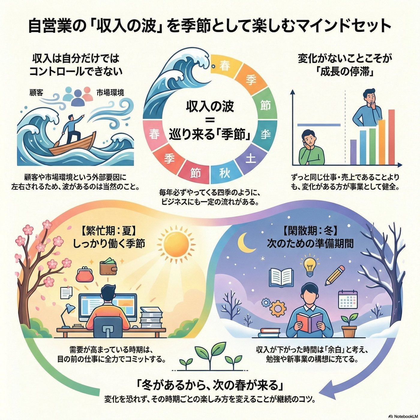 第77回【自営業】『収入の波を“季節”として楽しむ』 episode artwork