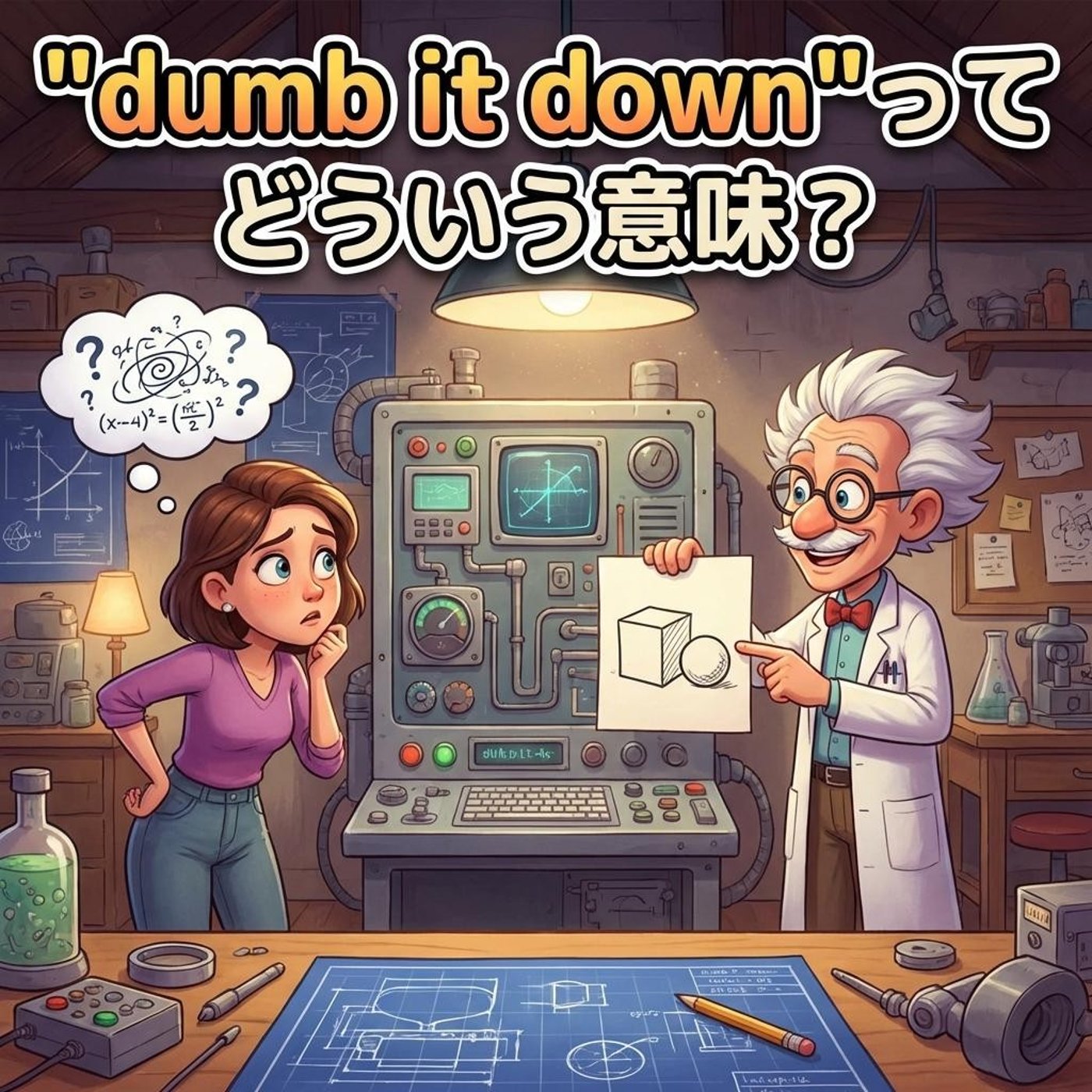 分かりやすく説明して！って英語でどう表現する？【イディオム解説】