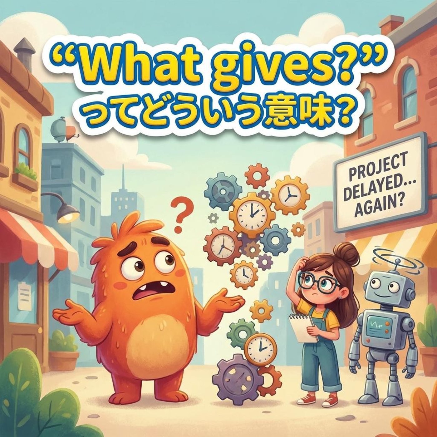 一体どうなってるの？って英語でどう表現する？【イディオム解説】