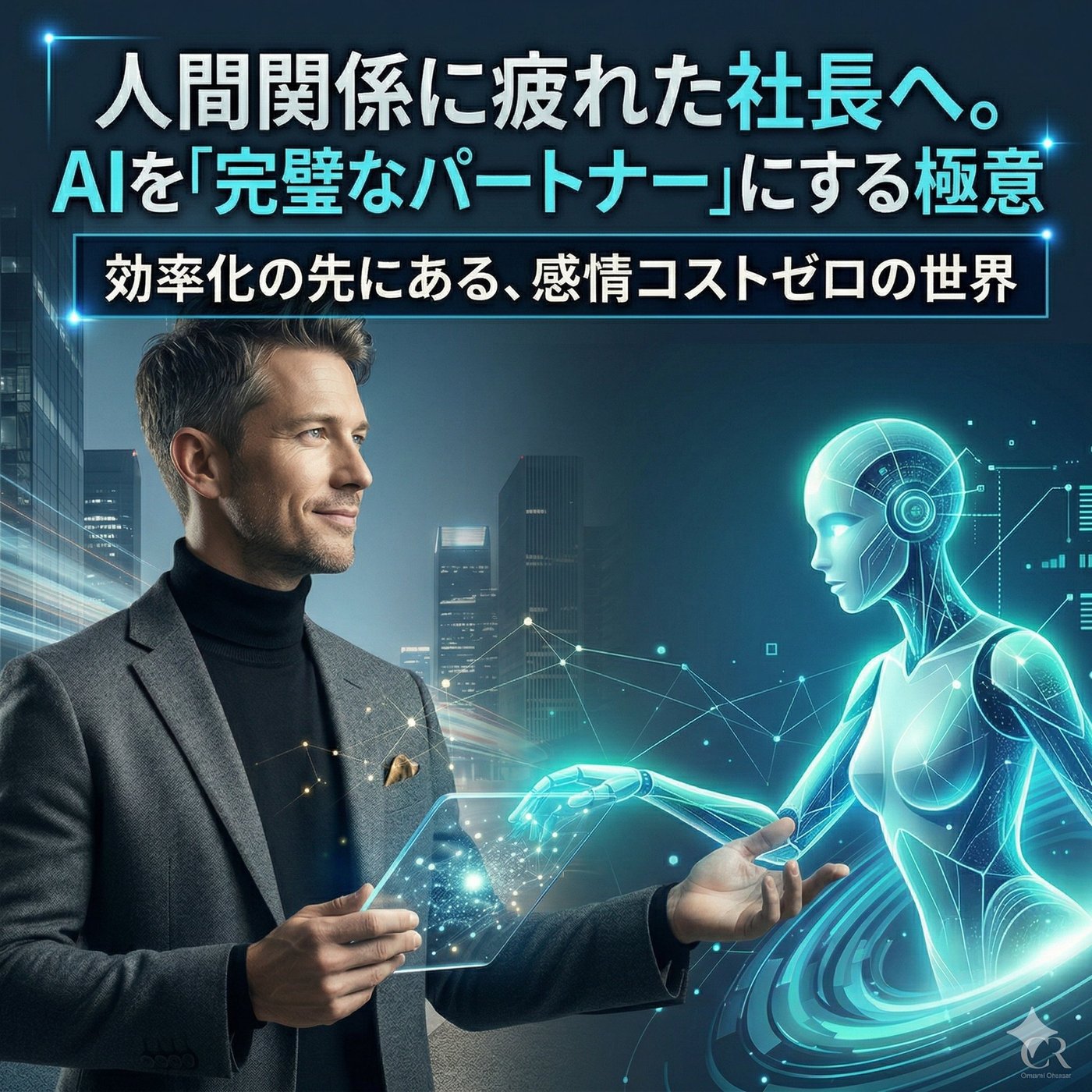 人間関係に疲れた社長へ。感情コストゼロの「完璧なパートナー」AI活用の極意 episode artwork