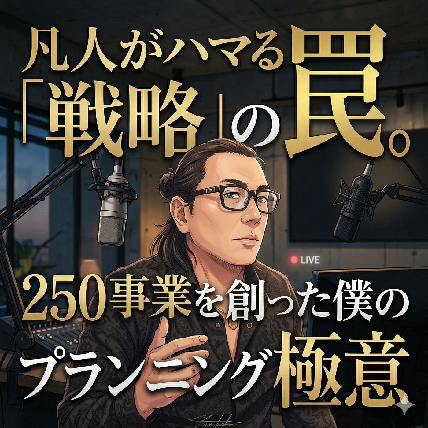 凡人がハマる「戦略」の罠。250事業を創った僕のプランニング極意 episode artwork