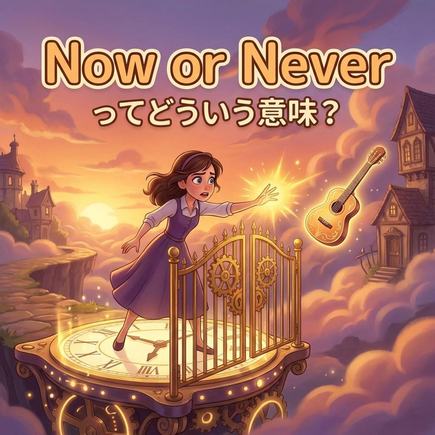 今しかない！って英語でどう表現する？【イディオム解説】